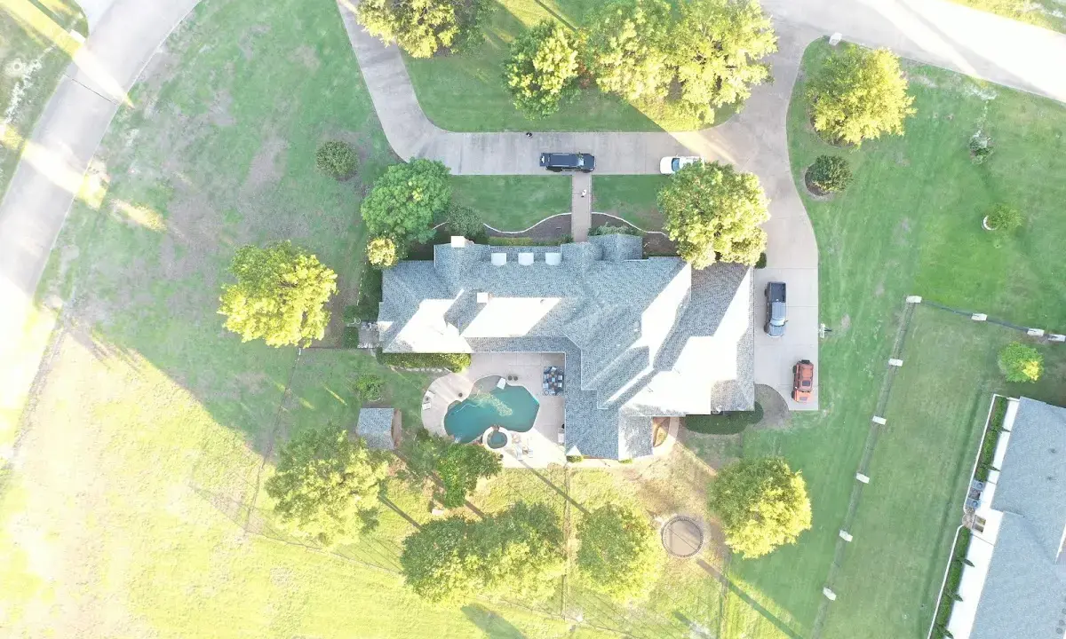 New shingle roof installation on a home in Pontiac